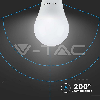 VT-2099 Lampadina LED 8.5W E27 Bulb A60 bianco caldo 3000K - SKU 217260
