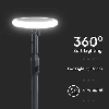 VT-943 Lampada LED da giardino 3W 3000K 360° orientabile fissaggio a terra 2IN1 autoalimentato con pannello solare 42~80cm regolabile IP65 box 2pcs/pack - sku 6668