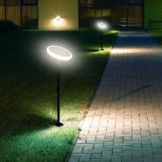 VT-943 Lampada LED da giardino 3W 3000K 360° orientabile fissaggio a terra 2IN1 autoalimentato con pannello solare 42~80cm regolabile IP65 box 2pcs/pack - sku 6668-Leggi tutto
