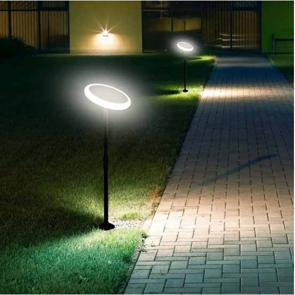 VT-943 Lampada LED da giardino 3W 3000K 360° orientabile fissaggio a terra 2IN1 autoalimentato con pannello solare 42~80cm regolabile IP65 box 2pcs/pack - sku 6668-Leggi tutto