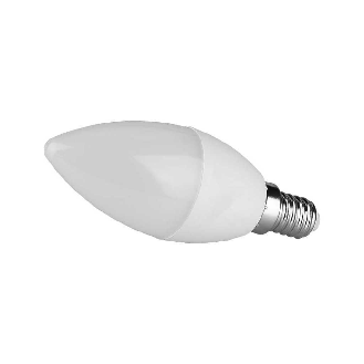 VT-226 Lampadina led E14 candela 4.5W Chip Samsung SMD luce bianco freddo 6500K 105lm/w - SKU 21173-Leggi tutto