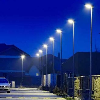 PRO VT-51ST Armatura lampada stradale led chip samsung SMD 50W 84LM/W bianco naturale 4000K slim alluminio grigio scuro IP65 - sku 21539-Leggi tutto