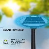 VT-65W Lampione LED 10W da giardino autoalimentata a batteria con pannello solare e sensore integrato 4000K con telecomando RF IP65 - SKU 5152