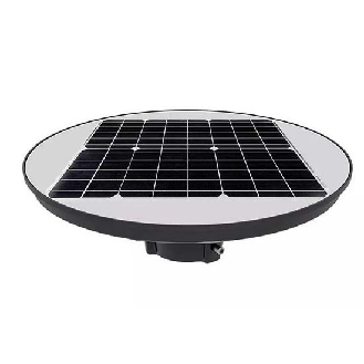 VT-65W Lampione LED 10W da giardino autoalimentata a batteria con pannello solare e sensore integrato 4000K con telecomando RF IP65 - SKU 5152-Leggi tutto