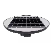 VT-65W Lampione LED 10W da giardino autoalimentata a batteria con pannello solare e sensore integrato 4000K con telecomando RF IP65 - SKU 5152