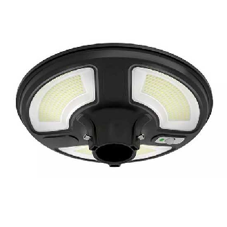 VT-65W Lampione LED 10W da giardino autoalimentata a batteria con pannello solare e sensore integrato 4000K con telecomando RF IP65 - SKU 5152-Leggi tutto