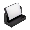 VT-11020 lampada led da parete rettangolare orientabile faro 17W 150lm/w colore nero 3000k design moderno IP65 sku 2936