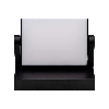 VT-11020 lampada led da parete rettangolare orientabile faro 17W 150lm/w colore nero 3000k design moderno IP65 sku 2936