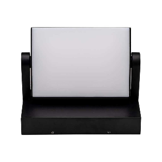 VT-11020 lampada led da parete rettangolare orientabile faro 17W 150lm/w colore nero 3000k design moderno IP65 sku 2936-Leggi tutto