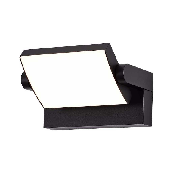 VT-1020 LED LED lampe avec rectangulaire faro 17w 150lm / w couleur noir 3000k Design moderne IP65 SKU 2936-Beschreibung lesen