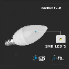VT-1818 Lampadina LED candela SMD 3.7W E14 bianco naturale 4000K sku 214166