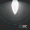 VT-1818 Lampadina LED candela SMD 3.7W E14 bianco naturale 4000K sku 214166