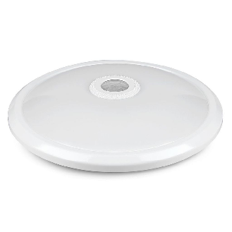 PRO VT-13 Plafoniera led 12w chip samsung circolare con sensore di movimento IR + crepuscolare 4000K IP20 - SKU 21808-Leggi tutto