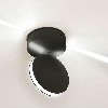 VT-707 Lampada LED 7W da parete nero wall light bianco naturale 4000K IP65 - SKU 8220