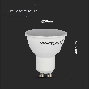 VT-1975 Lampadina Spot LED 4.5W faretto GU10 satinato luce bianco caldo 3000K - 211685