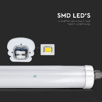 VT-1574 Tubo LED Plafoniera 48W impermeabile IP65 150CM 120lm/W 6500K G-SERIES - SKU 216286-Beschreibung lesen