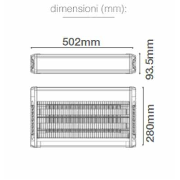 VT-3230 Zanzariera elettrica insect killer a scarica con tubi UV luce blu 2x15W attira ed elimina insetti - sku 11181 VT-3230 Zanzariera elettrica insect killer a scarica con tubi UV luce blu 2x15W attira ed elimina insetti - sku 11181-Leggi tutto