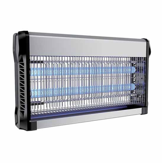 VT -3230 Insecte tueur de moustique électrique Décharge nette avec tubes UV Lumière bleue 2x15w attire et élimine les insectes - SKU 11181-Beschreibung lesen