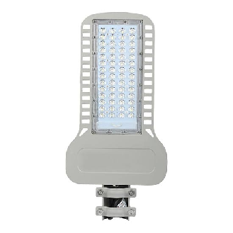 PRO VT-104ST Armatura lampada stradale led 100W chip samsung bianco naturale 4000K slim IP65 - sku 21960-Leggi tutto