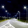 PRO VT-104ST Armatura lampada stradale led 100W chip samsung bianco naturale 4000K slim IP65 - sku 21960