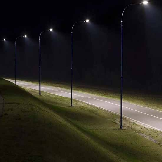 PRO VT-101ST Armatura lampada stradale led chip samsung SMD lampione 100W 84LM/W bianco freddo 6400K slim alluminio grigio scuro IP65 - sku 21536-Leggi tutto