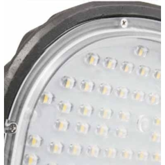 PRO VT-101ST Armatura lampada stradale led chip samsung SMD lampione 100W 84LM/W bianco freddo 6400K slim alluminio grigio scuro IP65 - sku 21536-Leggi tutto