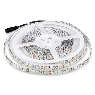 Striscia 300LED SMD5050 strip 5Mt 60led/mt 11w/mt IP65 SKU 212148 - Bianco Freddo 6500K VT-5050-Leggi tutto