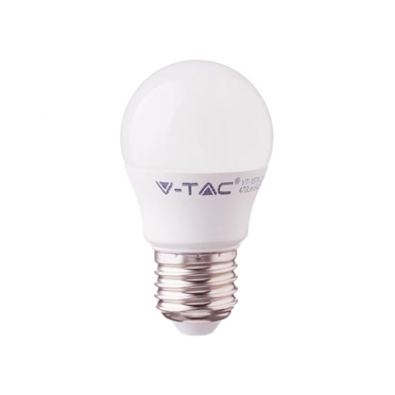 PRO VT-245 Lampadina Chip LED Samsung 4,5W E27 Mini Globo G45 bianco naturale 4000K - SKU 262-Leggi tutto