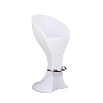 VT-7814 sgabello da bar LED multicolor RGB batteria ricaricabile e telecomando IP54 - sku 40271-Leggi tutto