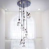 VT-1879 lampadina LED mini globo E27 4.5W forma G45 luce bianco caldo 3000K - sku 217407