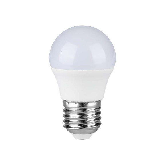 VT -1879 LED MINI GLOBO E27 4.5W Bclage G45 White White Light 3000K - SKU 217407-Lire la description