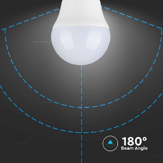 VT-1879 lampadina LED mini globo E27 4.5W forma G45 luce bianco caldo 3000K - sku 217407-Leggi tutto