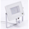PRO VT-50-S faro led 50W ultra slim bianco con sensore PIR bianco caldo 3000K IP65 - SKU 466