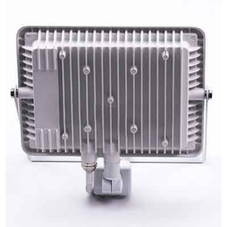 PRO VT-50-S faro led 50W ultra slim bianco con sensore PIR bianco caldo 3000K IP65 - SKU 466-Leggi tutto
