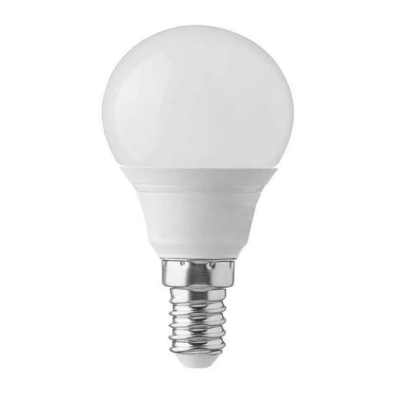 VT-1819 Lampadina led SMD 3.7W E14 180° mini globo P45 bianco naturale 4000K - SKU 214174