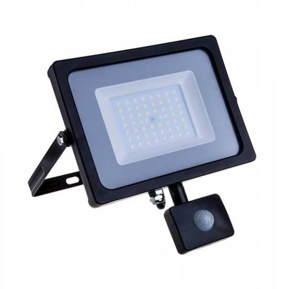 Pro VT-30-S Lado LED 30W Ultra Slim Black avec capteur PIR blanc chaud 3000K IP65-SKU 460-Lire la description