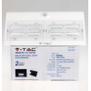 VT-767-7 lampada LED 7W pannello solare esterno IP65 + sensore PIR colore bianco - SKU 8278