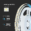 VT-5730 Striscia led strip 5Mt 2000lm/mt bianco freddo120led/mt 100lm/W 6000k IP20 sku 212161