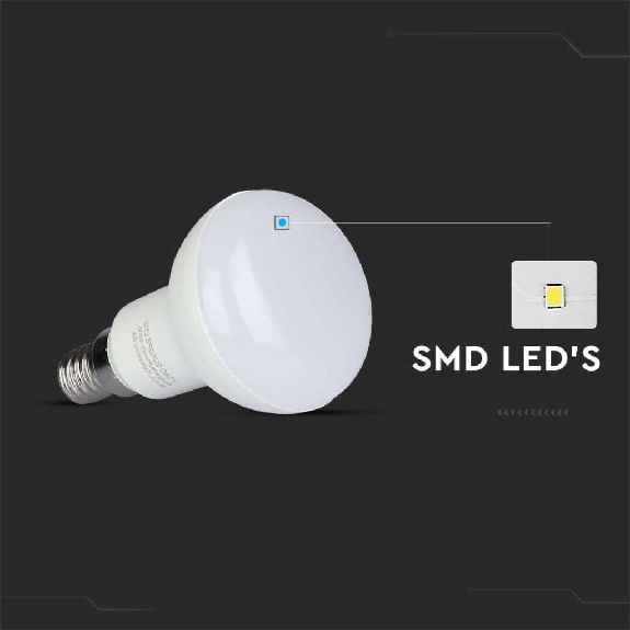 PRO VT-250 Lampadina led E14 R50 faretto 4.8W chip samsung bianco naturale 4000K - SKU 21139-Leggi tutto