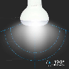 PRO VT-250 Lampadina led E14 R50 faretto 4.8W chip samsung bianco naturale 4000K - SKU 21139