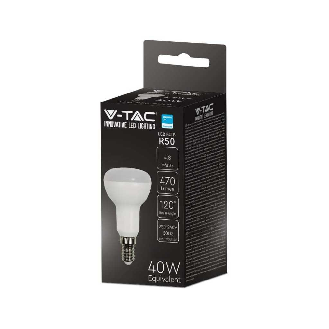 PRO VT-250 Lampadina led E14 R50 faretto 4.8W chip samsung bianco naturale 4000K - SKU 21139-Leggi tutto