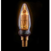 VT-2152 Lampadina LED 2W E14 Vetro Ambrato con incisioni laser filamento bianco caldo 1800K - 217472