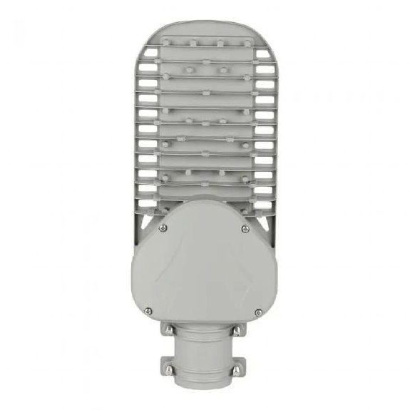 PRO VT-54ST Armatura lampada stradale led 50W chip samsung colore grigio 135lm/w bianco freddo 6500K slim IP65 - sku 21959-Leggi tutto