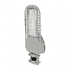 PRO VT-54ST Armatura lampada stradale led 50W chip samsung colore grigio 135lm/w bianco freddo 6500K slim IP65 - sku 21959