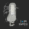 PRO VT-54ST Armatura lampada stradale led 50W chip samsung colore grigio 135lm/w bianco freddo 6500K slim IP65 - sku 21959