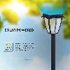 VT-984 Lampada solare lanterna LED da giardino 2W 110LM color change 2IN1 switch fissaggio a terra 93cm autoalimentato con pannello solare IP65 - SKU 2894