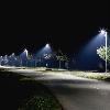 PRO VT-30ST Armatura stradale lampada led 30W colore grigio chip samsung bianco naturale 4000K slim IP65 - sku 215251