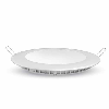 Pannello LED da incasso rotondo 18W 3000K 1350LM 120° + Driver