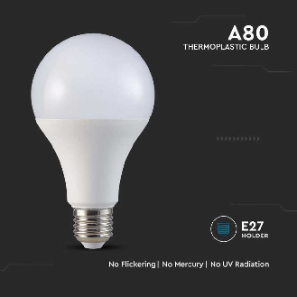 PRO VT-233 Lampadina led chip Samsung SMD lampada 20W E27 120LM/W A80 bianco caldo 3000K - SKU 21237-Leggi tutto