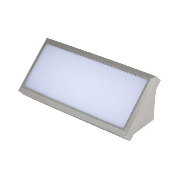 VT-8055 LED LED lampe 20W Soft Light 110th Rectangular Outdoor Form IP65 Hot White Light 3000K SKU 218236-Lire la description